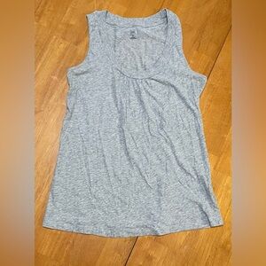 Gray Sleeveless Top